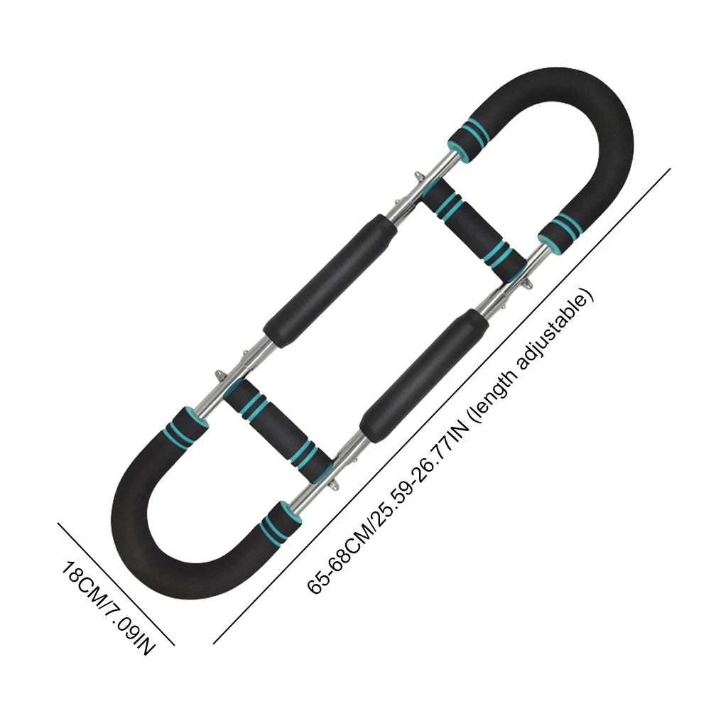 Adjustable Power Twister Bar – Arm, Chest & Shoulder Workout