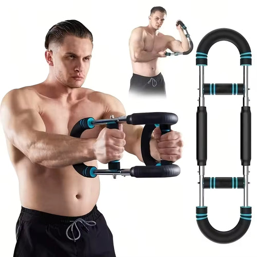 Adjustable Power Twister Bar – Arm, Chest & Shoulder Workout