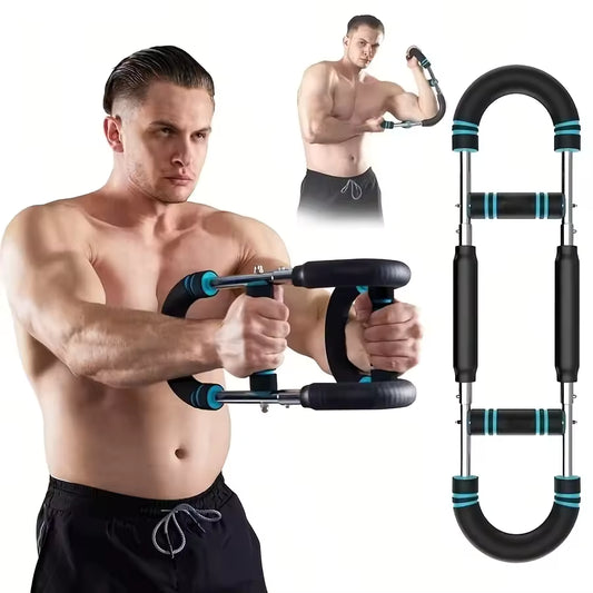 Adjustable Power Twister Bar – Arm, Chest & Shoulder Workout